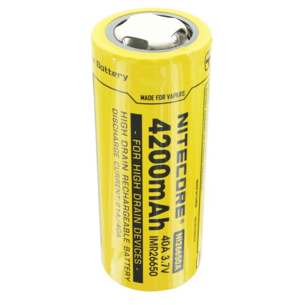 Nitecore 26650IMR Li-Ion Batteri - 4200mAh / 40A