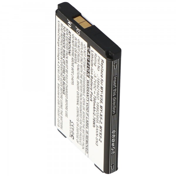 AccuCell batteri passer til Vodafone Simply VS1 batteri, Simply VS2
