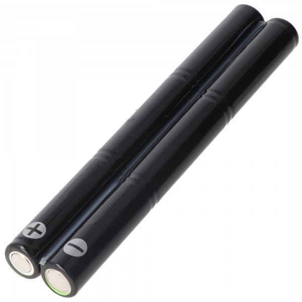 Replica batteri ideel til Soehnle 50160506089 batteripakke NiMH 7.2V, 1100mAh, 145x29x14.5mm