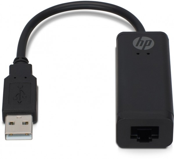 HP netværksadapter - USB-A til RJ45 hun - Slut din Ultrabook til et kablet lokalnetværk