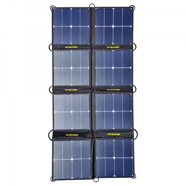 Nitecore FSP100 sammenfoldeligt solcellepanel med max. 100W,