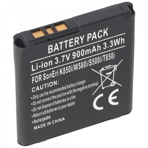 Batteri passer til Sony Ericsson BST-38 batteri