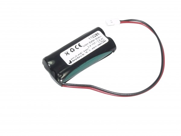 NiMH-batteri passer til Minolta Jaundice meter JM103 2,4 Volt 0,60 Ah CE-kompatibel