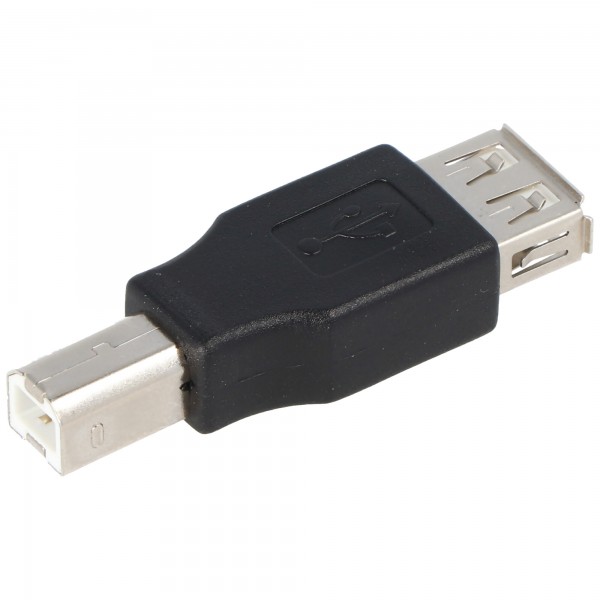 USB 2.0 Hi-Speed Adapter med en kvindelig til B mand