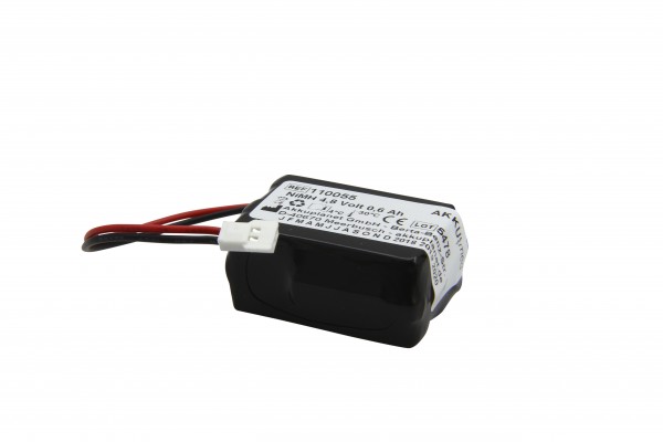 NiMH-batteri passer til Minolta Jaundice Meter 9404/102 CE-kompatibel