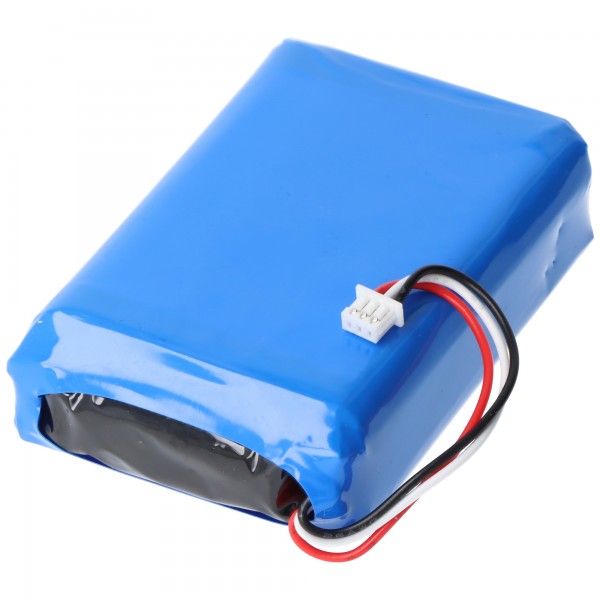 Batteri egnet som erstatning for ABUS FUBT50000 alarmsystem batteri - 2500mAh 7.4V Li-Polymer