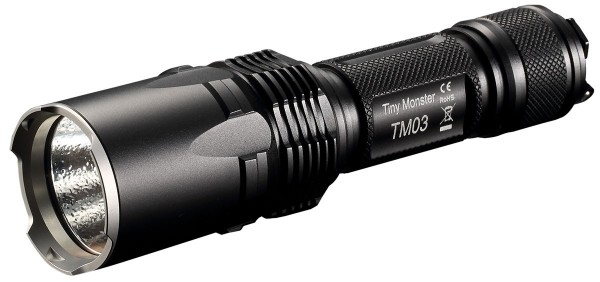 Nitecore TM03 LED lommelygte CREE XHP70 LED lommelygte inkluderet 18650 IMR batteri og med op til 2800 lumen
