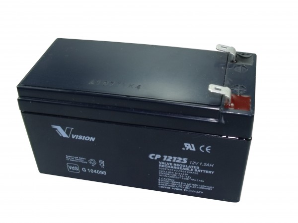 Blysyrebatteri egnet til Schiller ECG AT1 / SP1 / P80 / AT101 / Argus VCM