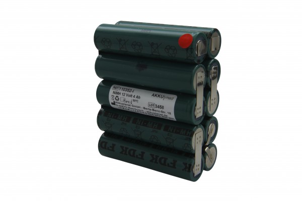 NiMH batteriindsats passer til Mediana Oximax N5600 pulsoximeter 12,0 Volt 4,0 Ah (Mediana - Type X6004-0)
