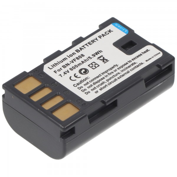 Batteri Data Batteri passer til JVC BN-VF808 U, BN-VF815 U