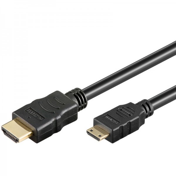 High Speed HDMI ™ med Ethernet 1,5 meter HDMI ™ A Male til HDMI ™ C Male Mini