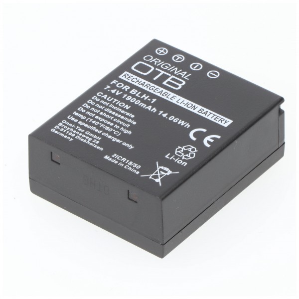 Batteri passer til Olympus BLH-1 batteri, Olympus E-M1 Mark II, batteri greb HLD-9