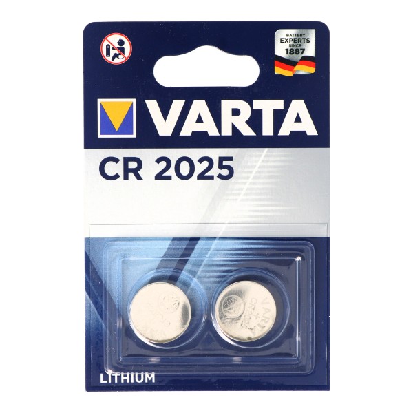 Varta CR2025 2er blisterpakning