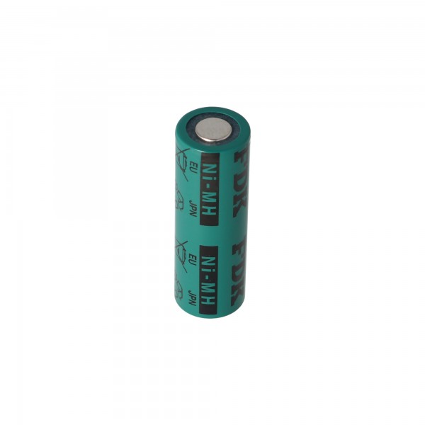 4 / 5AA NiMH-batteri FDK 1,2 volt 1100mAh, industriel version plade 43x14.2mm