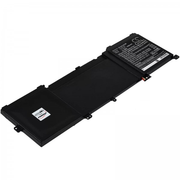 Batteri passer til bærbare Asus Zenbook UX501VW-FY062T, UX501VW-F145T, type C32N1523 - 11.4V - 8200 mAh