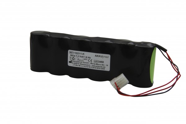 NC-batteri egnet til Medfusion sprøjtepumpe 2001, 2010