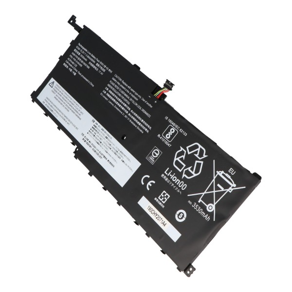 Batteri passer til Lenovo ThinkPad X1 Carbon 2016, 00HW028, Li-Polymer, 15,2V, 3200mAh, 48,6Wh, indbygget