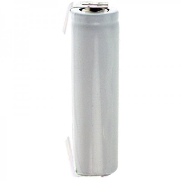 Saft VST AA 800 høj temperatur NiCd batteri med loddeskive U-form